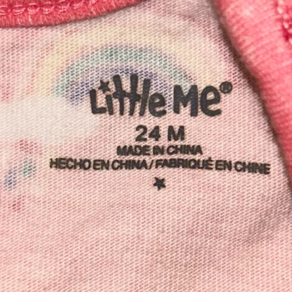 LITTLE ME Girl's Sleeveless Rainbow Dress 24 Months